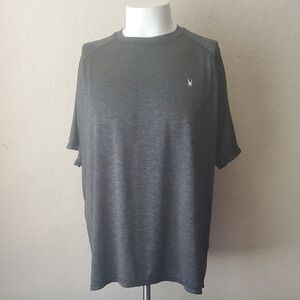 Spyder XL Rash Guard Short Sleeve Active Shirt. Outdoor Swim Beach. UPF 50+